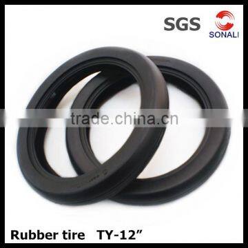 Rubber tire The pram tires