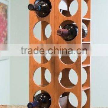 5 Bottle Bamboo Wine Rack photo-2
