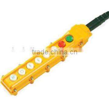 High quality waterproof lifting self-lock plastic button control switch box XCD-63A