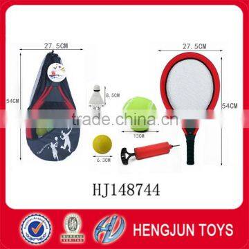 hot selling custom inflatable kids Toy cloth racket tennis racket