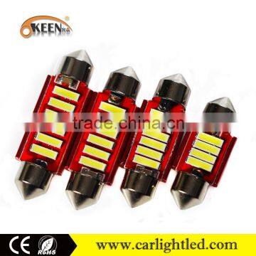 KEEN Factory Price Car LED Festoon C5W Canbus 7020 SMD 6 LED Auto Reading Lamp Bulbs