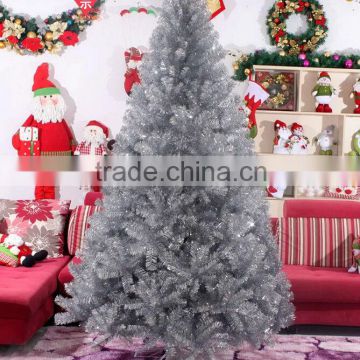 13' Silver color Shining Garland Christmas Tree