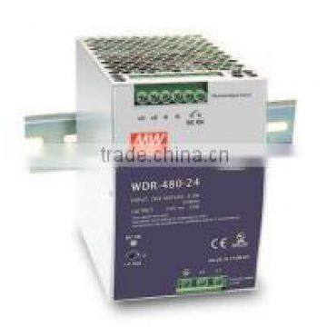 Mean well 480w 48V Din Rail power supply UL CE CB EMC WDR-480-48