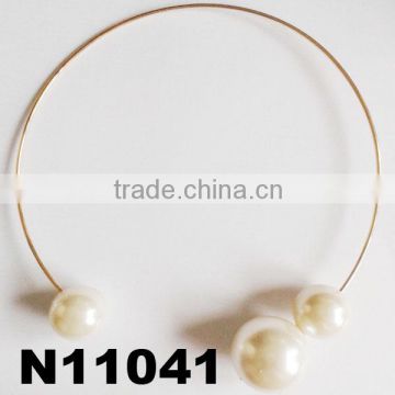 fashion pearl necklace designs small wholesale