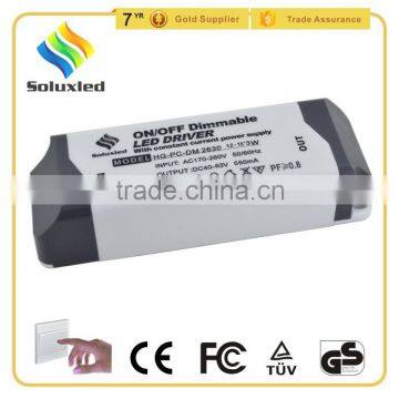 300mA Constant Current Professional ON/OFF Dimmable LED Driver With CE Certification, LED Down Light Driver photo-2