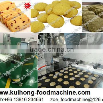 PLC semi-automatic cookie machine / cookie making machine with PLC controlled