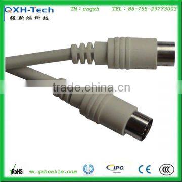 10 pin mini din connector cable with high quality