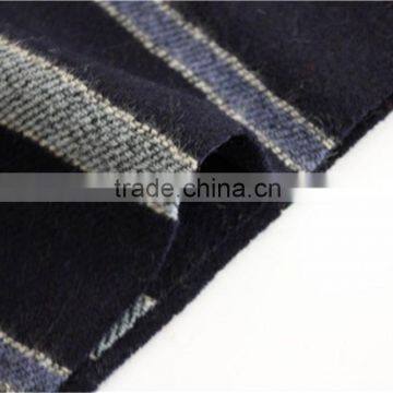 Yarn Dyed Split Joint Wool Scarf With Fringe photo-5