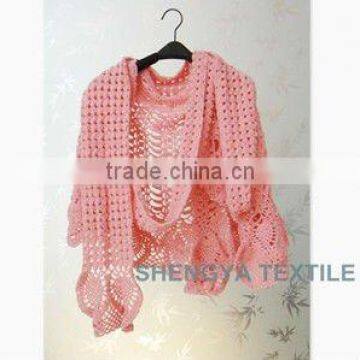 ladies crochet fashion shawl