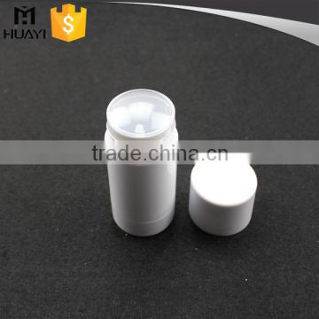 50ml white twist up round gel deodorant container