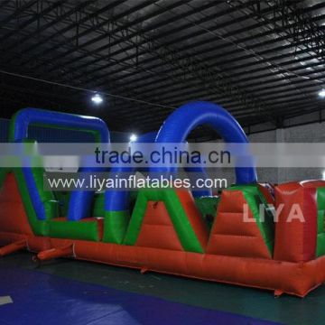 Inflatable indoor playground equipment outdoor playground jungle obstacle course