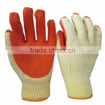 Cheap Red Rubber Construction Gloves Working Gloves