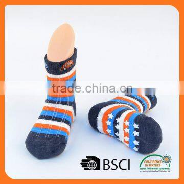 cotton anti-slip indoor tube children flooring socks cartoon