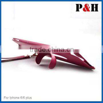 2015 Newest Style Mini Butterfly Stand With Hand Strap Style for Iphone6/6 Plus Case photo-4