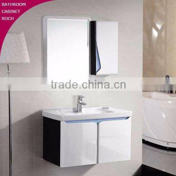 ROCH 8028 Popular Wooden Bathroom Cabinet Lacquered Wooden Bathroom Product