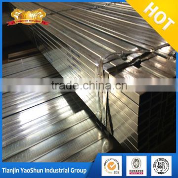 Thin wall thickness pre galvanized steel square tube 60*60mm