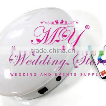 wedding portable rechargeable under table light 2014/2015