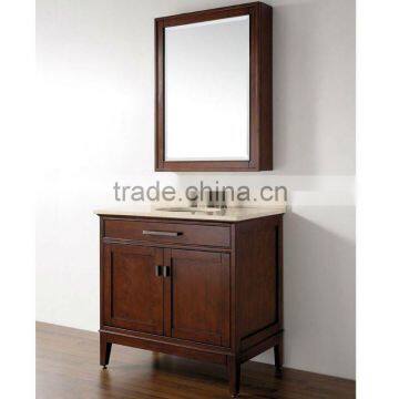 Traditional Solid Wood Bathroom Cabinet MB-209