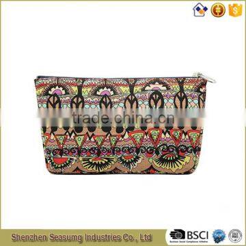 Good Qualily Canvas Beauty Cosmetic Bag Makeup Purse