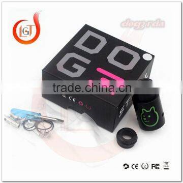 Wide bone drip tip ECIG CLONE DOG3 Rda vaporizer www.x rda vape mods dog3 rda atomizer colorful dog3 rda pk mini velocity rda
