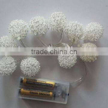 led battery christmas light led sponge light led cotton light
