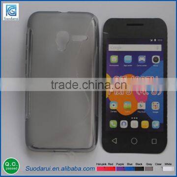 S Line TPU Phone Case For Alcatel One Touch Pixi 3 OT-4027N 4.5 Inch Soft GEL Cover photo-2