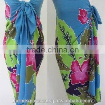 summer beach holiday sexy bali sarong pareo / pareo sarong for promotion