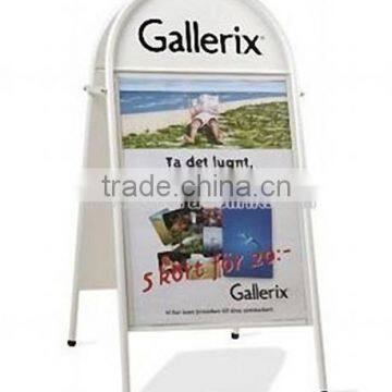 QZH-A1 High Quality Iron Advertising Pavement Sign Stands photo-3