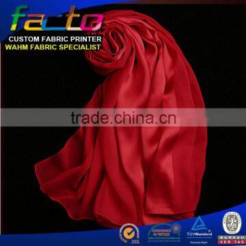 OEM-satin charmuese, lady scarf, evening dress fabric