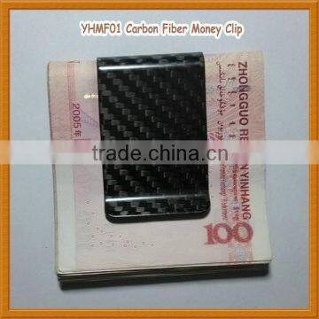 Personality matte or glossy carbon accept oem carbon fiber clip for mone