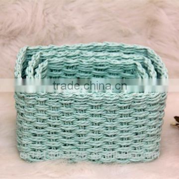 flower baskets, set of 3