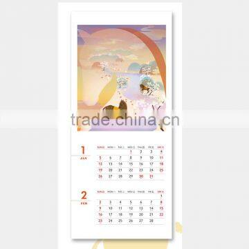 2014 New Style Wooden Wall Calendar , Digital Wall Calendar , Calendar photo-2