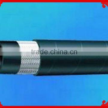 Single Fiber Braided Rubber Coverd GR6/SAE 100 R6 Rubber Hydraulic Hose