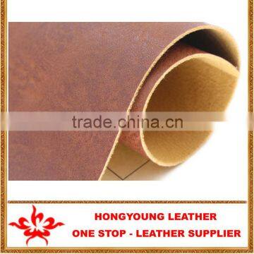 High resistance 100% pu leather best for making leather luggage tag,free OEM sample