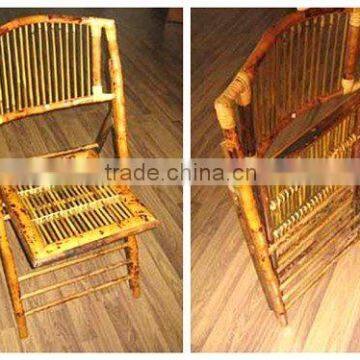 Nutural bamboo folding chair