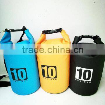 PVC coated waterproof dry bag, waterproof pvc duffel bag, fashion water proof dry bag