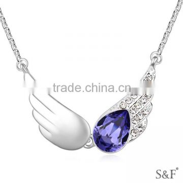 15241 Rhinestone jewellery wholesale Factory mother necklace