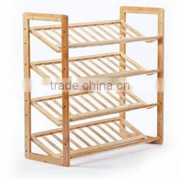 Bamboo shoe rack