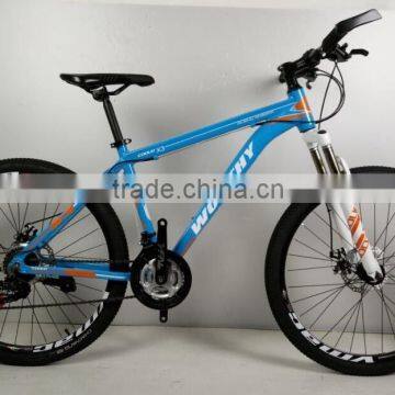 Hot selling cheap price 26" inch aluminum alloy China bike frame for 21 speed mountain bike