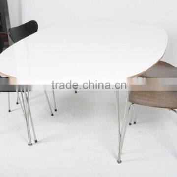 Made in China Dining Table Replica Arne Jacobsen Furniture Super Elliptical Table photo-3