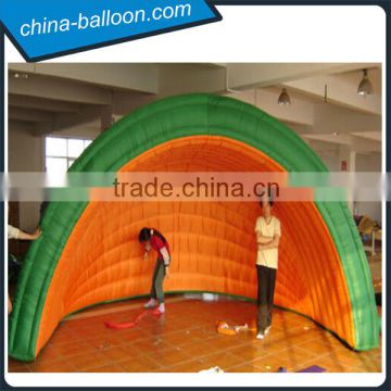 Charming&hot sale cube inflatable tent /photo booth with led tent/ inflatable watermelon style tent booths for display