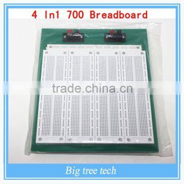 4 In1 700 Position Point SYB-500 Tiepoint PCB Solderless Bread Board Breadboard BT057