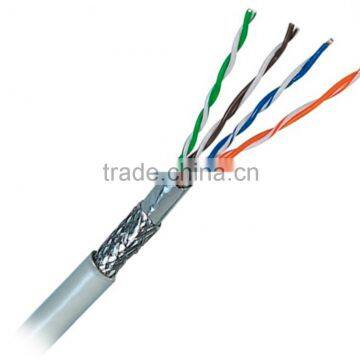 STP Cat5e 24AWG 4PR Bare Copper Network Lan Cable