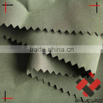 microfiber Polyester twill gabardine fabric soft handfeel for uniform