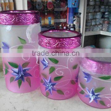 GLASS STORAGE JAR