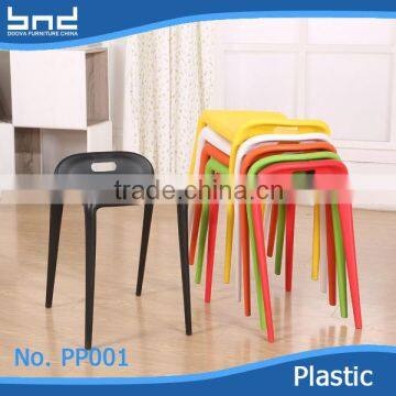 Modern Home Furniture Colorful Stackable Plastic Side Stool                        
                                                Quality Choice