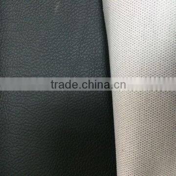 Embossed PVC Rexine Car Seat Leather Fabric Same With Real Leather Design photo-3