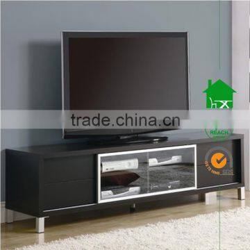 TV-4205 new model cheap glass and MDF tv stand