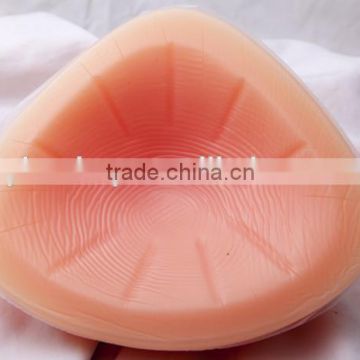 top popular triangle style backside breathable fake silicone breast for women breast enlargement or cross dressing transgender