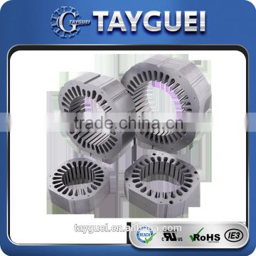 IE3 IE4 silicon steel stamping rotor stator customization 220v ac dynamo